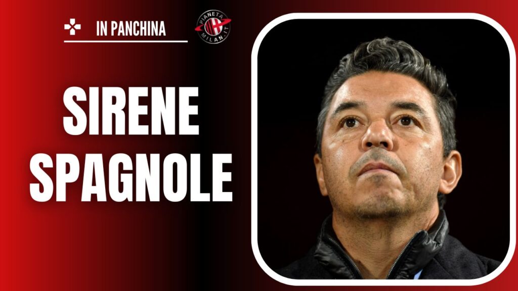 Panchina Milan - Marcelo Gallardo