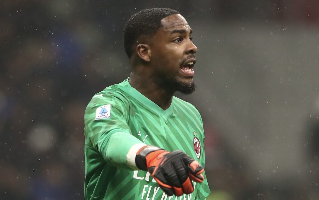 Mike Maignan AC Milan derby Milan-Inter 1-2 Serie A 2023-2024