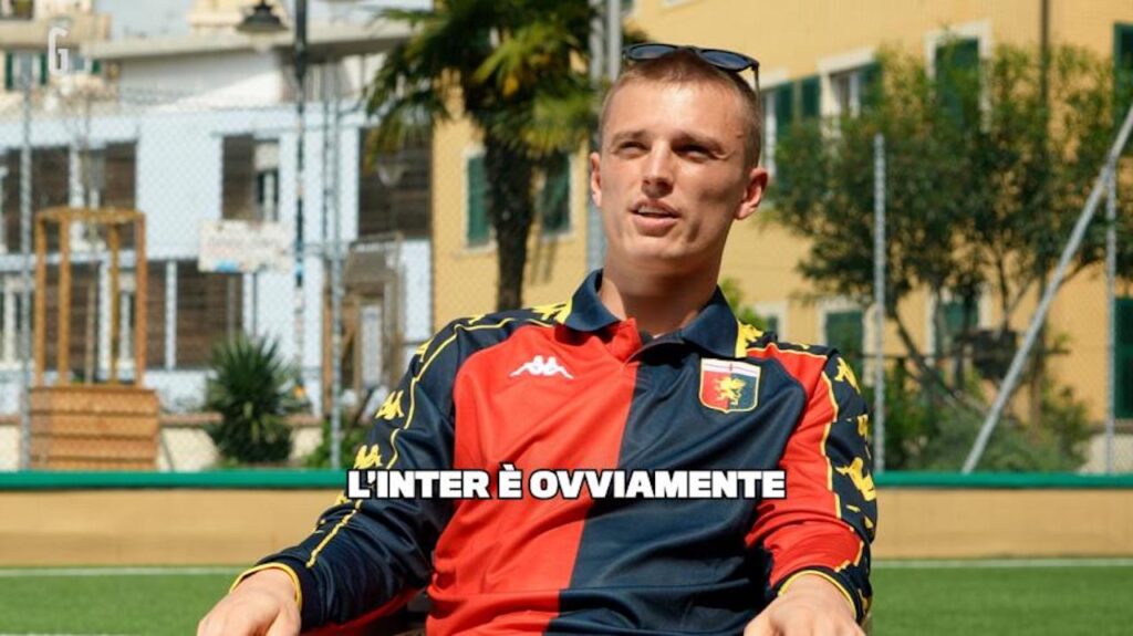 Genoa Gudmundsson Inter Calhanoglu