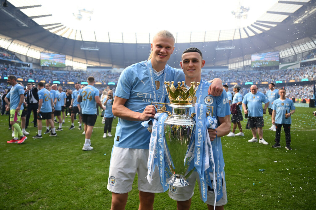 Haaland Foden Manchester City