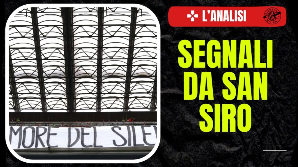 Protesta Curva Sud Milan-Genoa 3-3 Serie A News 2023-24