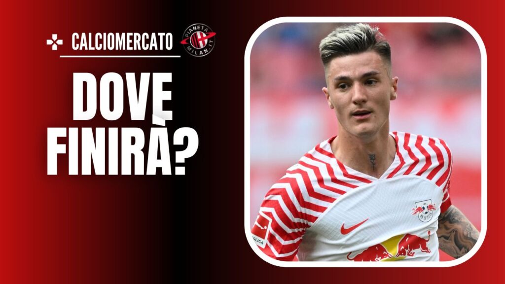 Benjamin Sesko RB Lipsia Calciomercato AC Milan