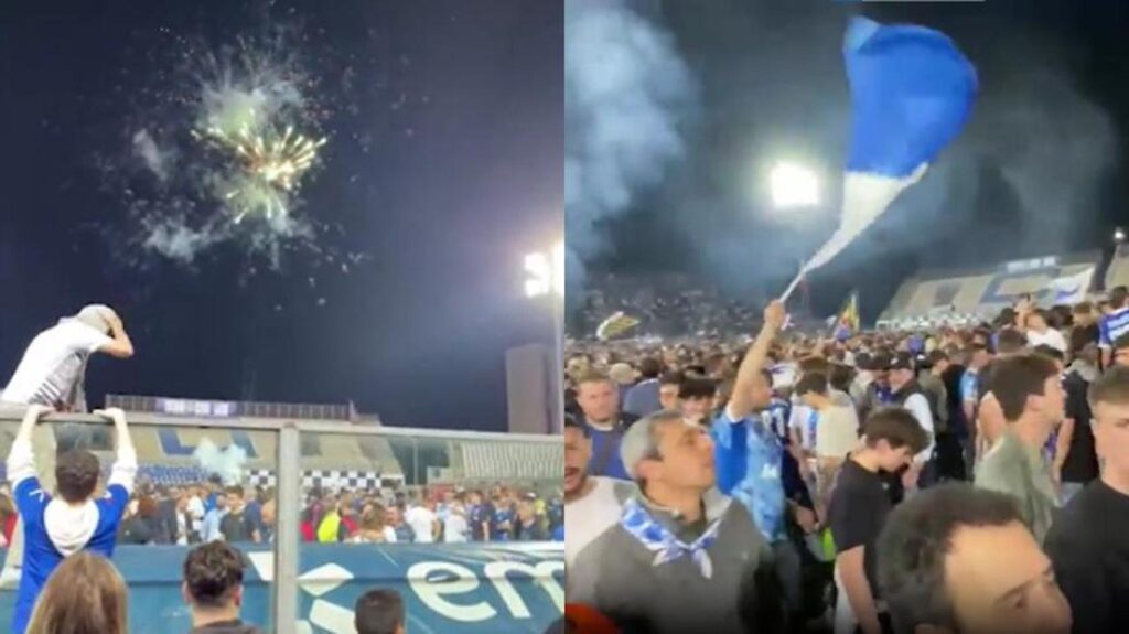 Como Serie A festa promozione