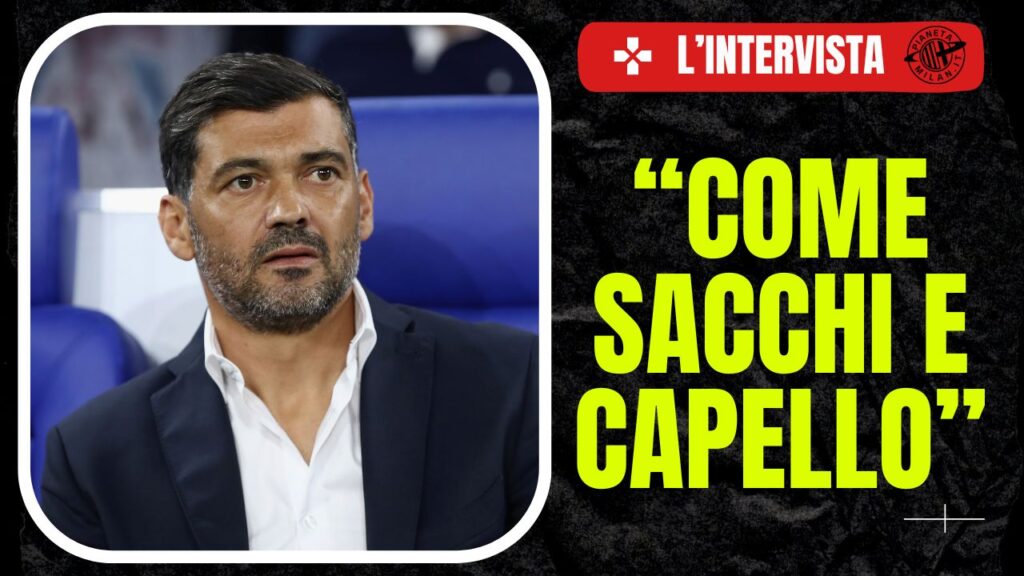 Allenatore AC Milan Sérgio Conceição
