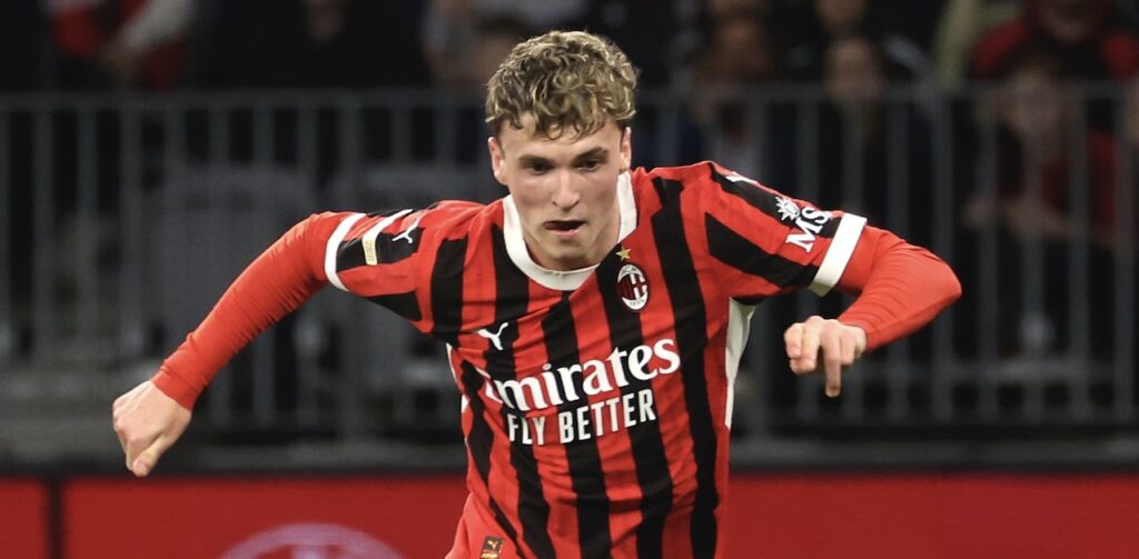 Álex Jiménez AC Milan amichevole Milan-Roma 2-5