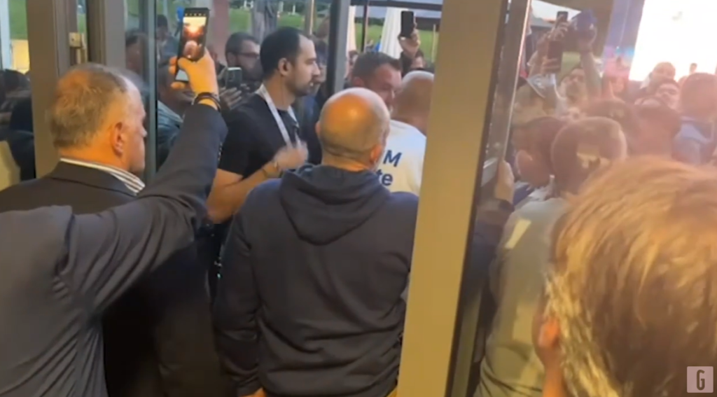 Italia, Spalletti: che accoglienza a Casa Azzurri | VIDEO (screen Gazzetta.it)