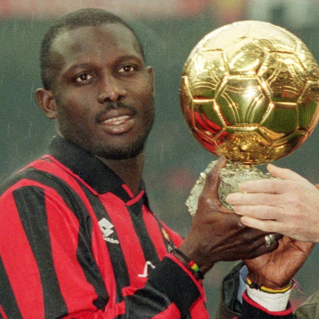 George Weah: carriera, palmares e.. il Pallone d'Oro con il Milan