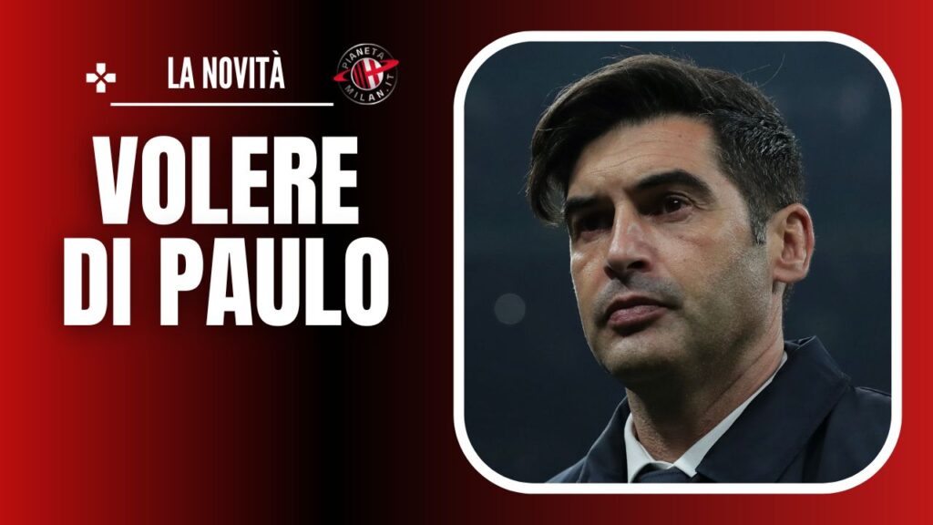 allenatore AC Milan Fonseca