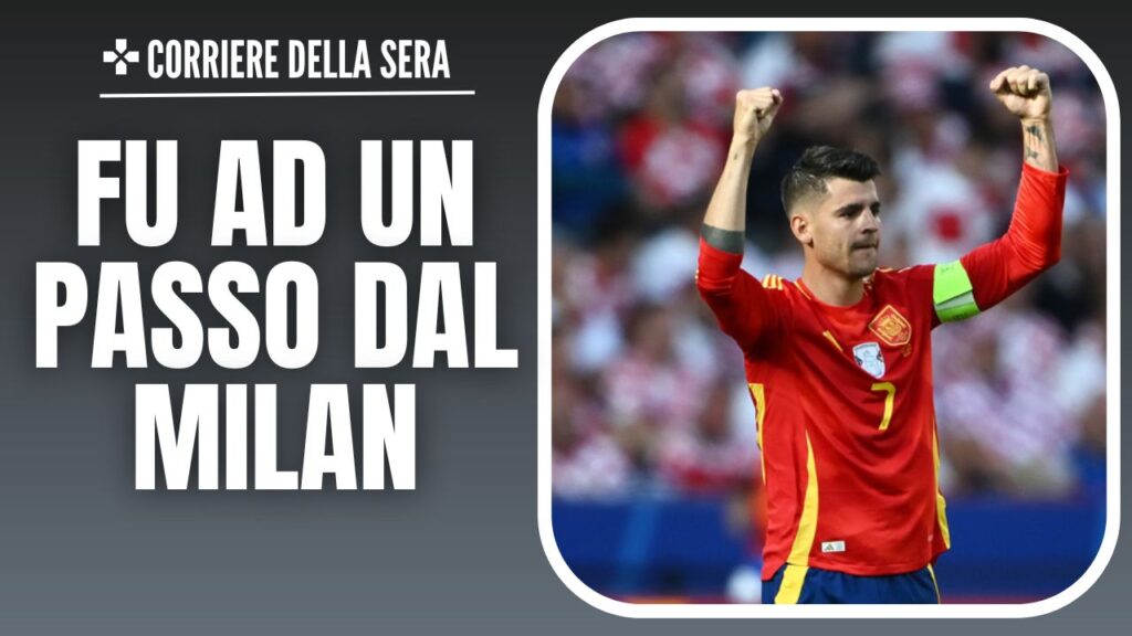 Álvaro Morata Atlético Madrid Calciomercato AC Milan