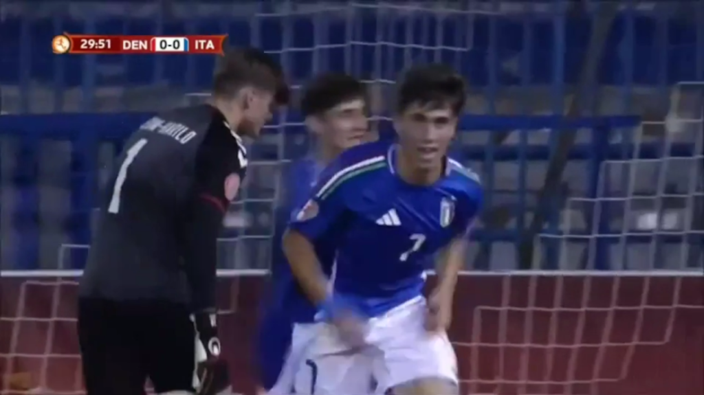 Europei Under 17 Danimarca-Italia 0-1 Camarda Coletta