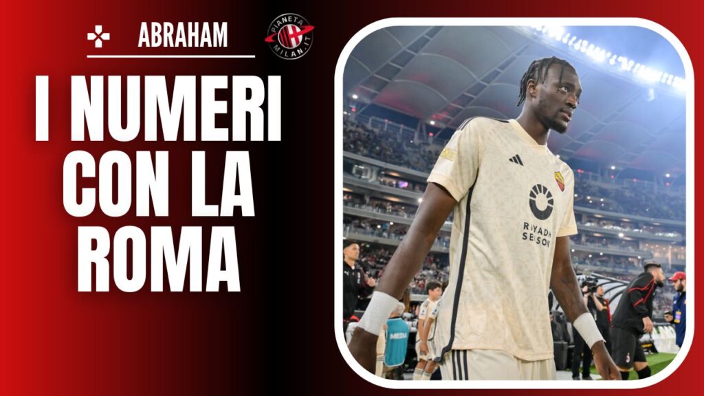 Tammy Abraham Calciomercato AS Roma AC Milan Numeri