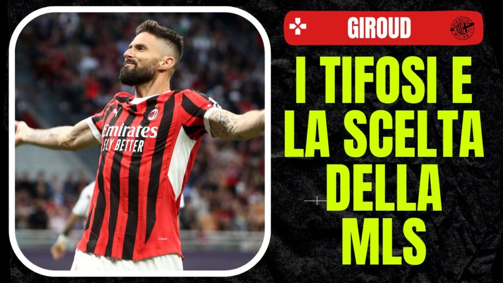 esultanza gol Olivier Giroud AC Milan Milan-Salernitana 3-3 Serie A 2023-2024