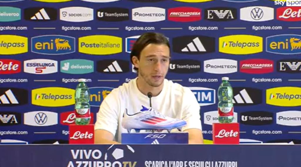 Italia Europei, Darmian: "Italia-Croazia? Stiamo bene, sono ottimista" | VIDEO (screen Gazzetta.it)