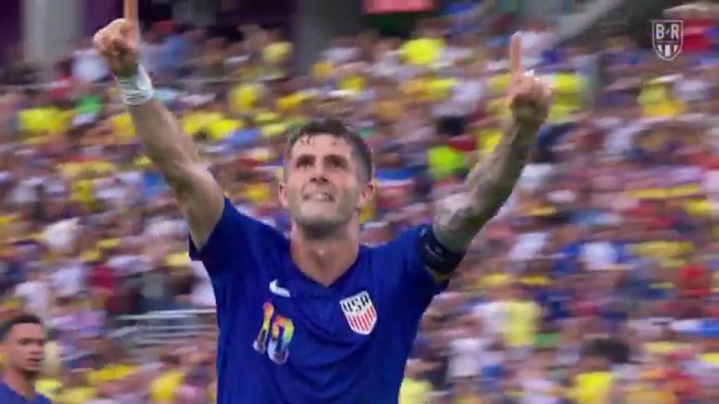 USA Brasile gol Pulisic