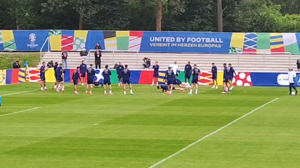 allenamento Italia Frattesi