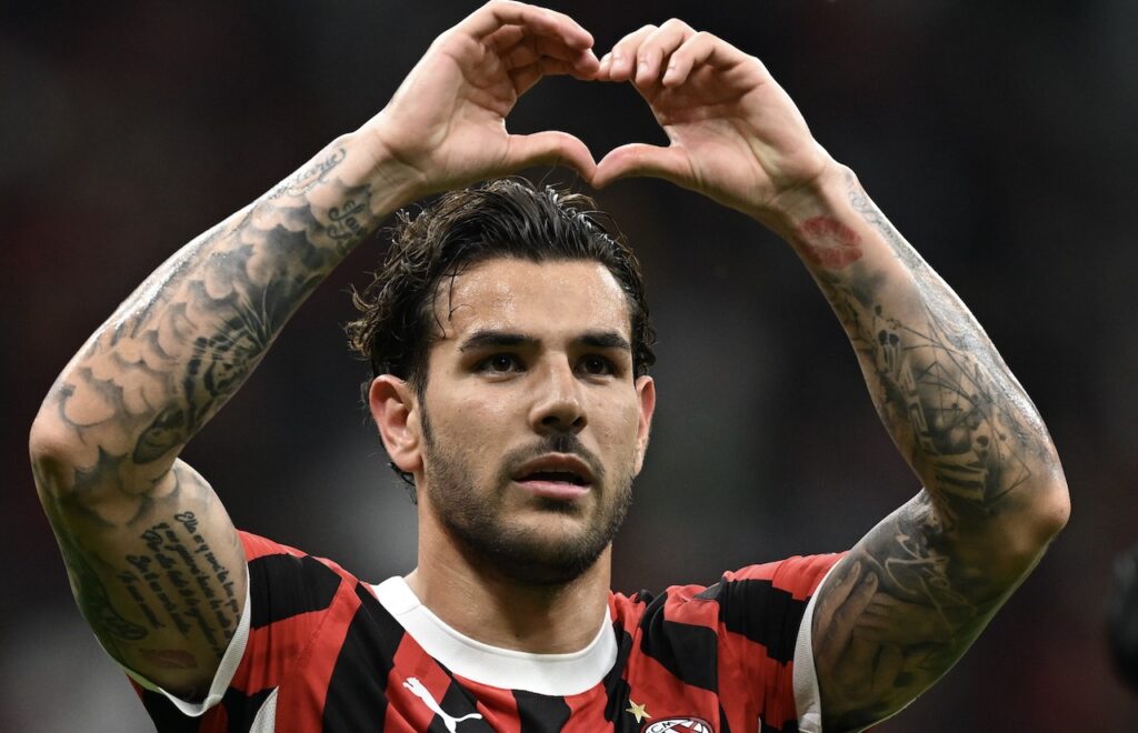 Theo Hernández AC Milan Milan-Salernitana 3-3 Serie A 2023-2024