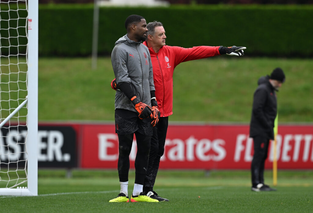 Tony Roberts, preparatore dei portieri del Milan
