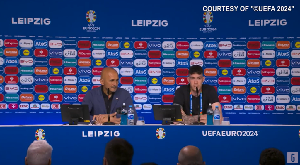 Italia Europei, Bastoni: "La paura nel calcio non deve esistere" | VIDEO (screen Gazzetta.it)