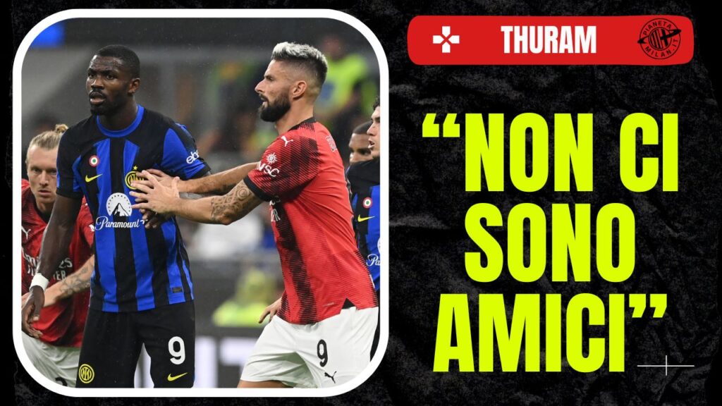 Marcus Thuram e Olivier Giroud Inter Milan