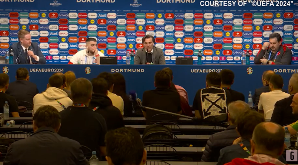 Europei, Montella non è sorpreso da Cristiano Ronaldo | VIDEO (Screen Gazzetta.iT)