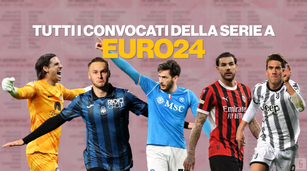 Europei 2024, i convocati dalla Serie A: del Milan... | VIDEO (Gazzetta.it)