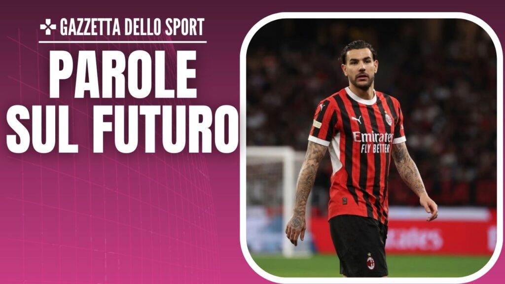 Theo Hernández AC Milan Milan-Roma amichevole