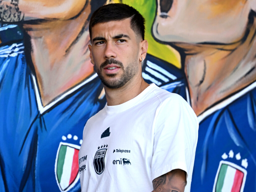 Mattia Zaccagni, calciatore della Lazio e dell'Italia (getty images)