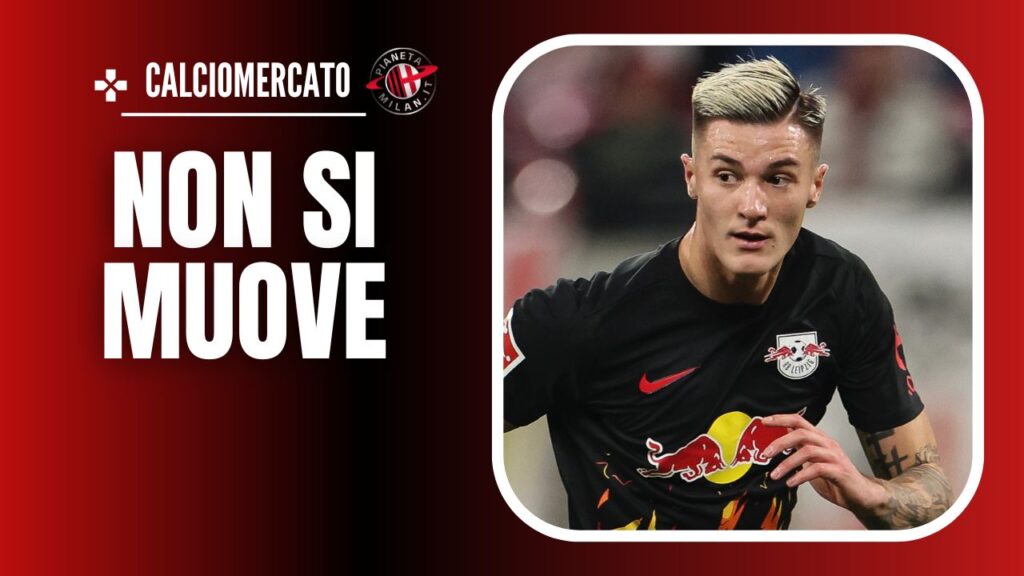 Benjamin Sesko RB Lipsia Calciomercato AC Milan rinnovo