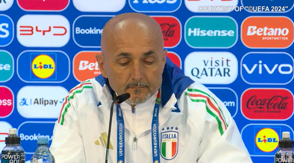 Italia, Spalletti: ""Spagna? Partita tra le più importanti in carriera" | VIDEO (screen Gazzetta.it)