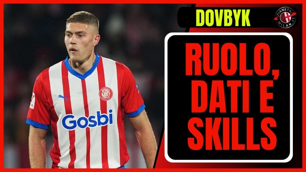 Artem Dovbyk, attaccante del Girona accostato al Milan 04/06/2024 PianetaMilan.it