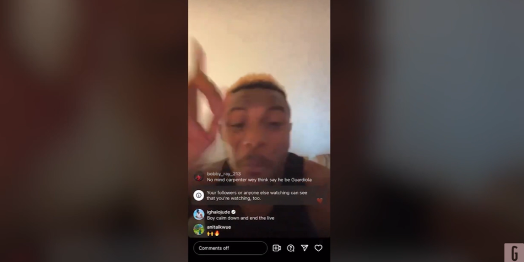 Osimhen furioso su Instagram, attacca il Ct della Nigeria | VIDEO (screen Gazzetta.it)