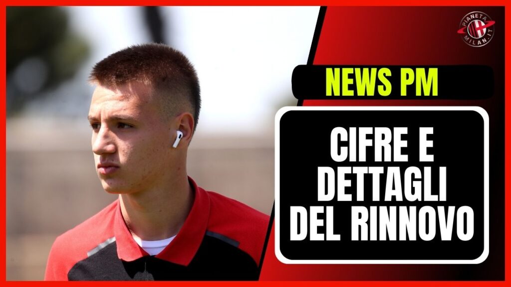 Francesco Camarda, giocatore del Milan 07/06/2024 PianetaMilan.it