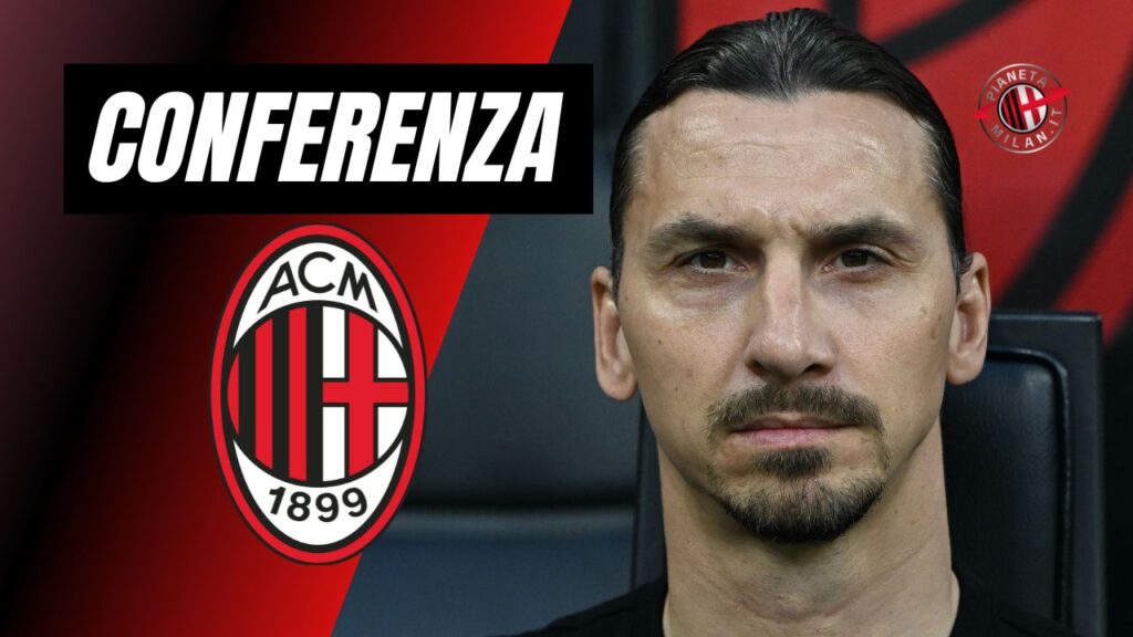 Conferenza stampa LIVE Zlatan Ibrahimovic AC Milan