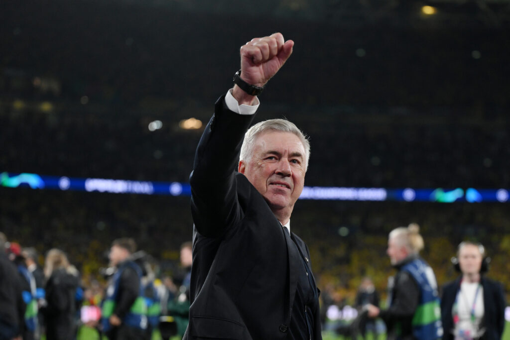 Carlo Ancelotti Real Madrid Milan Champions League