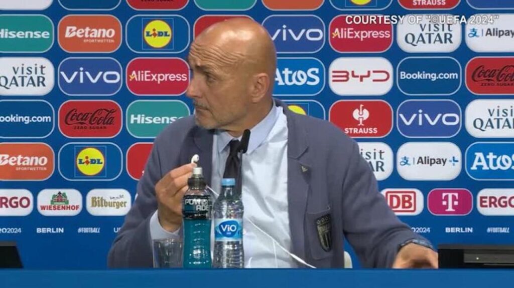 Europei 2024 Svizzera Italia Spalletti conferenza stampa 2