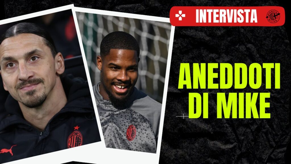 Zlatan Ibrahimovic e Mike Maignan, calciatori del Milan (getty images)