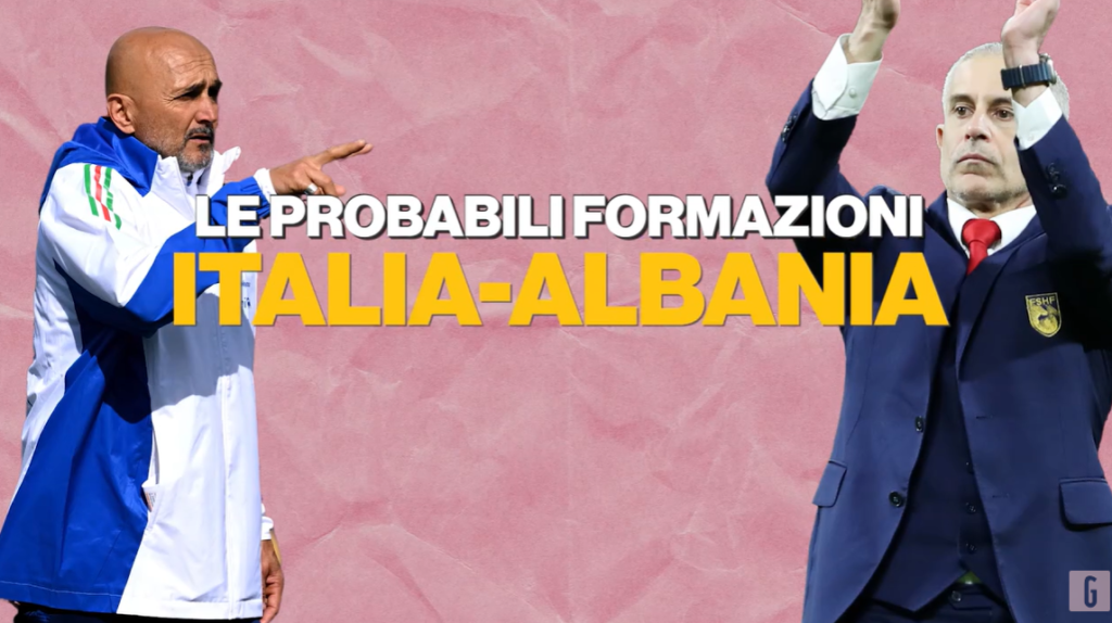 Europei 2024, Italia-Albania probabili formazioni: sorpresa difesa | VIDEO (screen gazzetta.it)