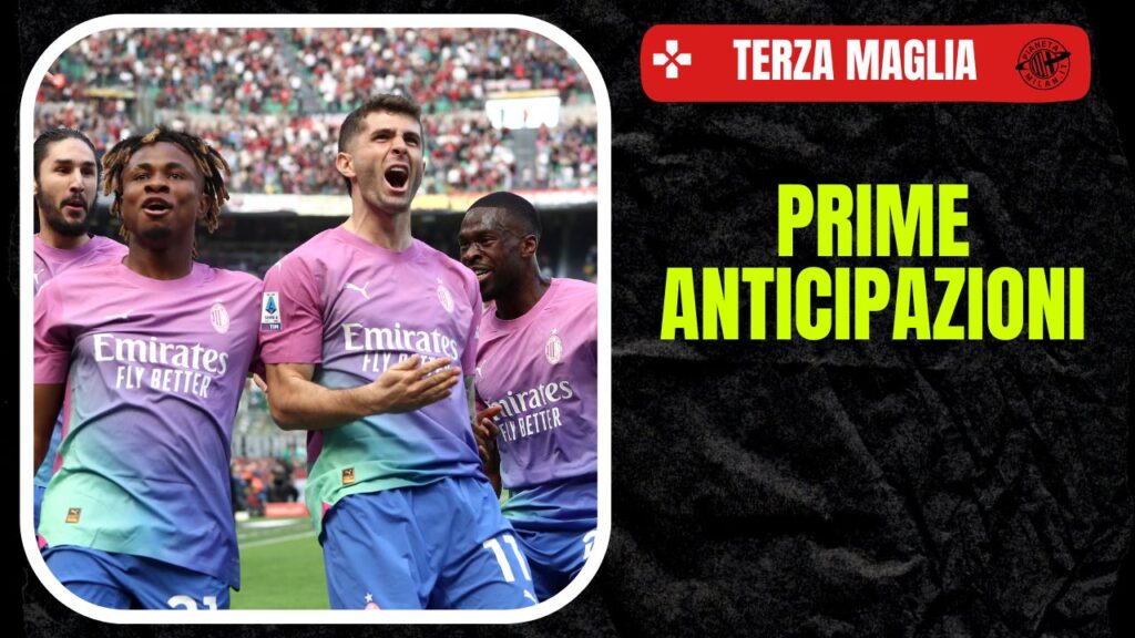AC Milan - Third Kit - Christian Pulisic, Samuel Chukwueze
