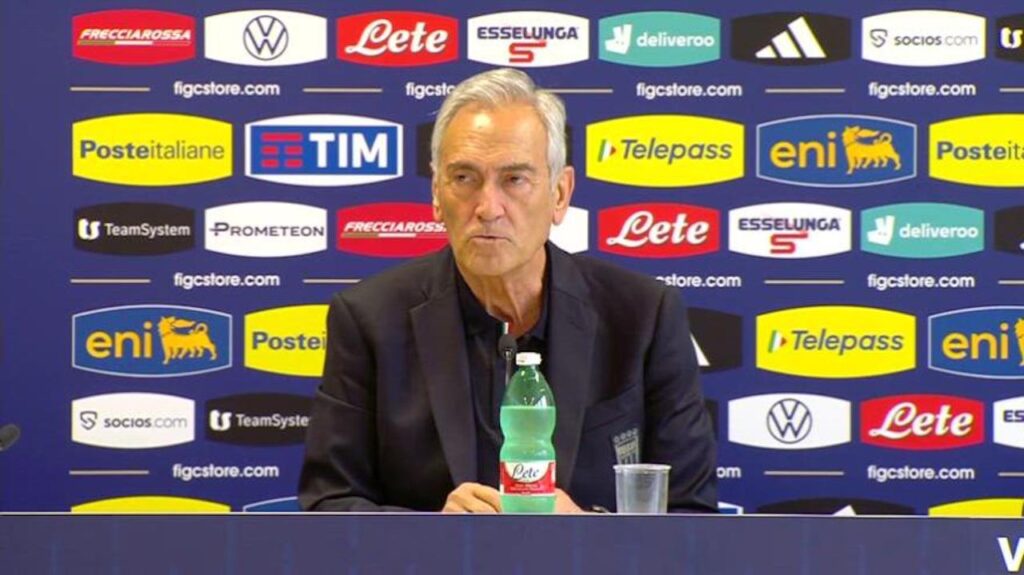FIGC Gravina conferenza stampa