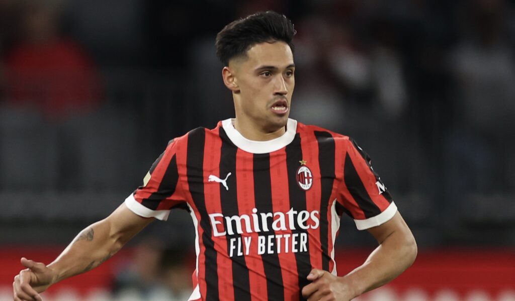 Tijjani Reijnders AC Milan amichevole Milan-Roma 2-5