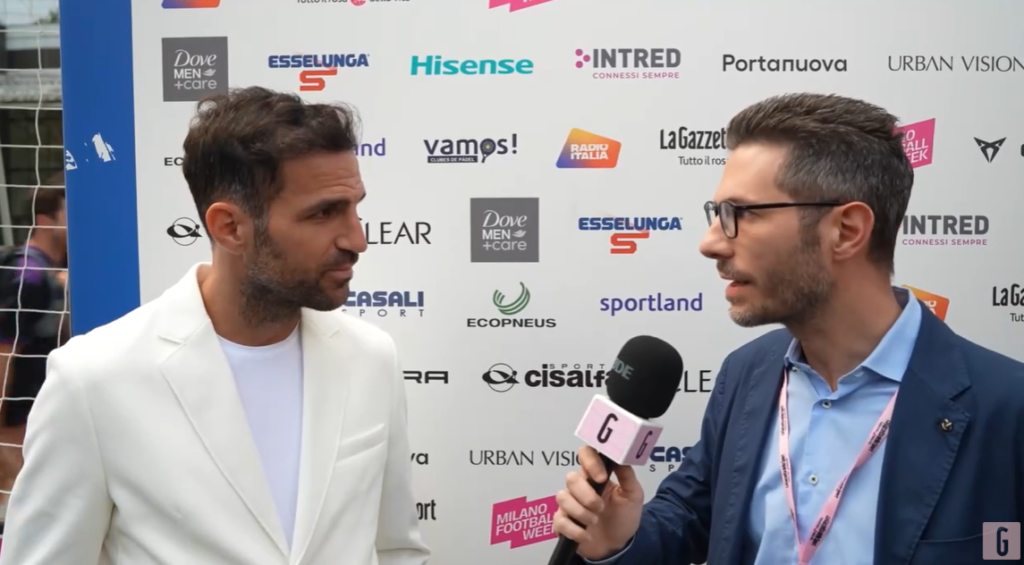 Italia, Fabregas: "Spalletti? Già si vede la sua mano" | VIDEO (screen Gazzetta.it)