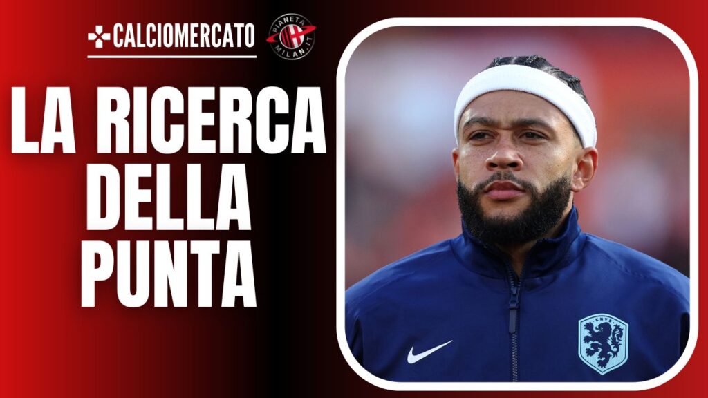 Memphis Depay attaccante Olanda Calciomercato AC Milan News