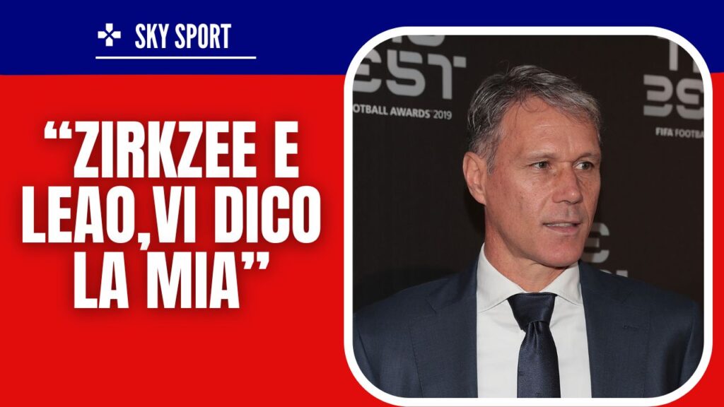 Marco Van Basten, ex giocatore del Milan 07/06/2024 PianetaMilan.it