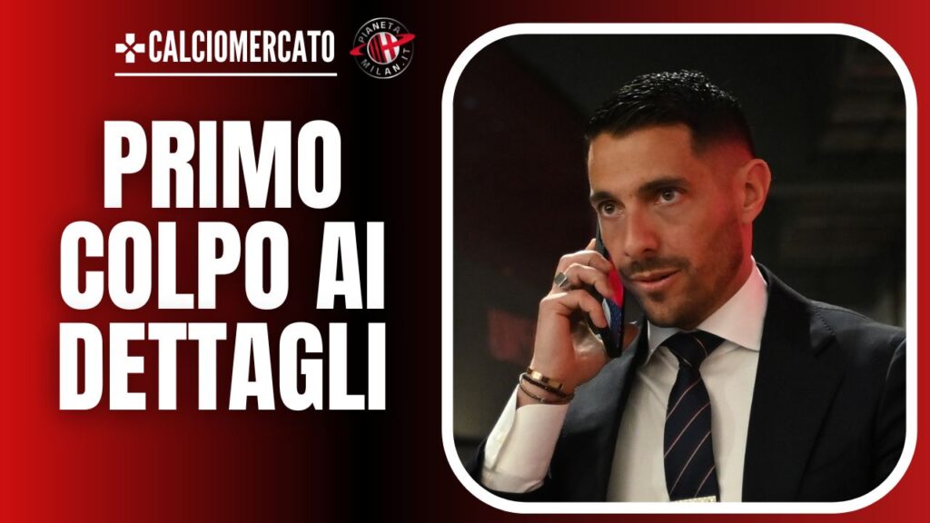 Geoffrey Moncada, dirigente del Milan 03/07/2024 PianetaMilan.it