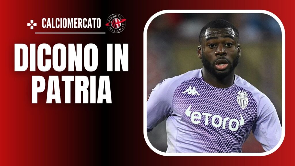 Youssouf Fofana Monaco Calciomercato AC Milan