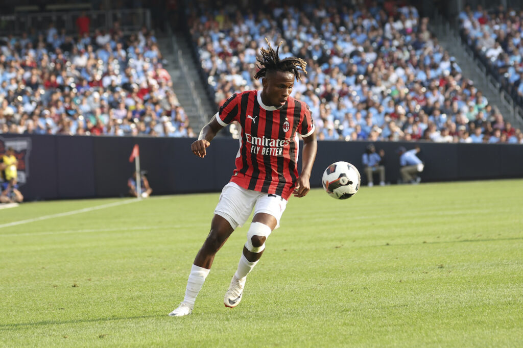 Samuel Chukwueze AC Milan amichevole Manchester City-Milan 2-3 Soccer Champions Tour 2024 USA
