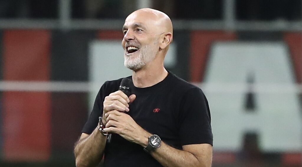 Stefano Pioli AC Milan Milan-Salernitana 3-3 Serie A 2023-2024
