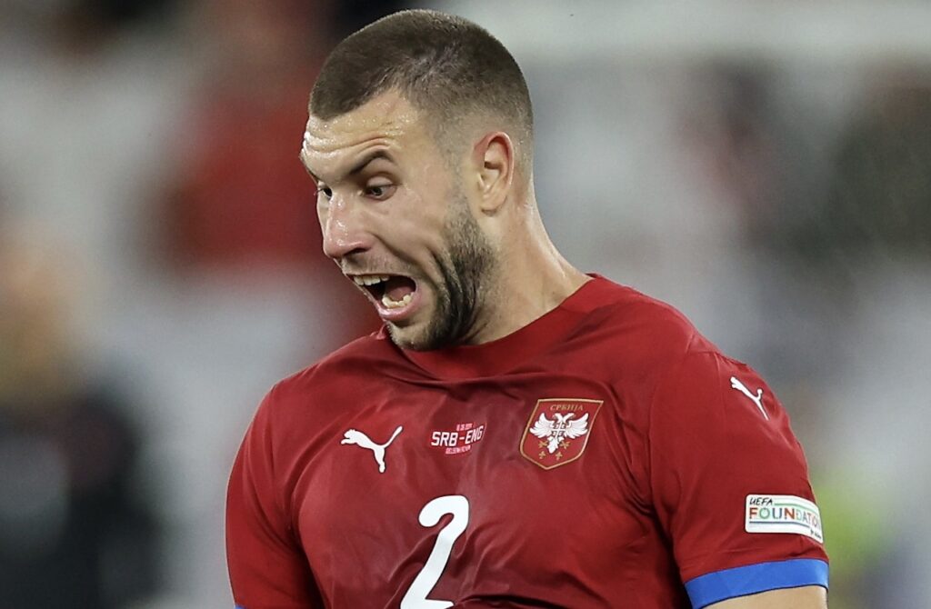 Strahinja Pavlovic RB Salisburgo Serbia Europei 2024