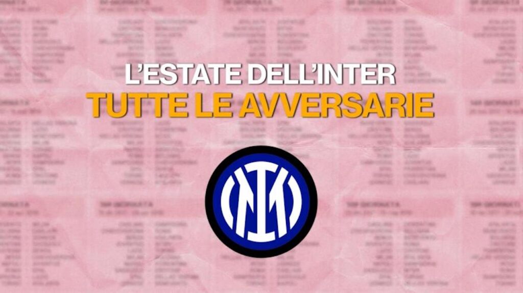 Calendario estate Inter