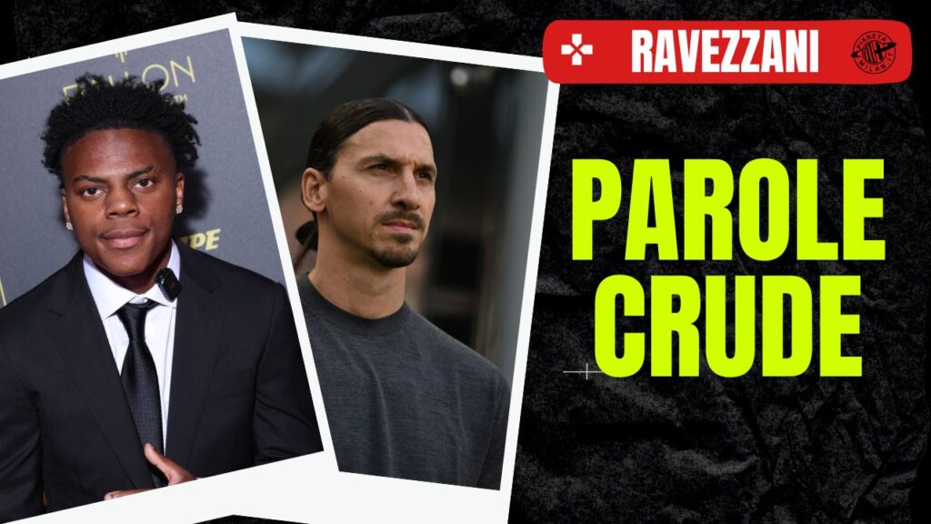 Speed, noto streamer, e Zlatan Ibrahimovic, ex attaccante del Milan (getty images)